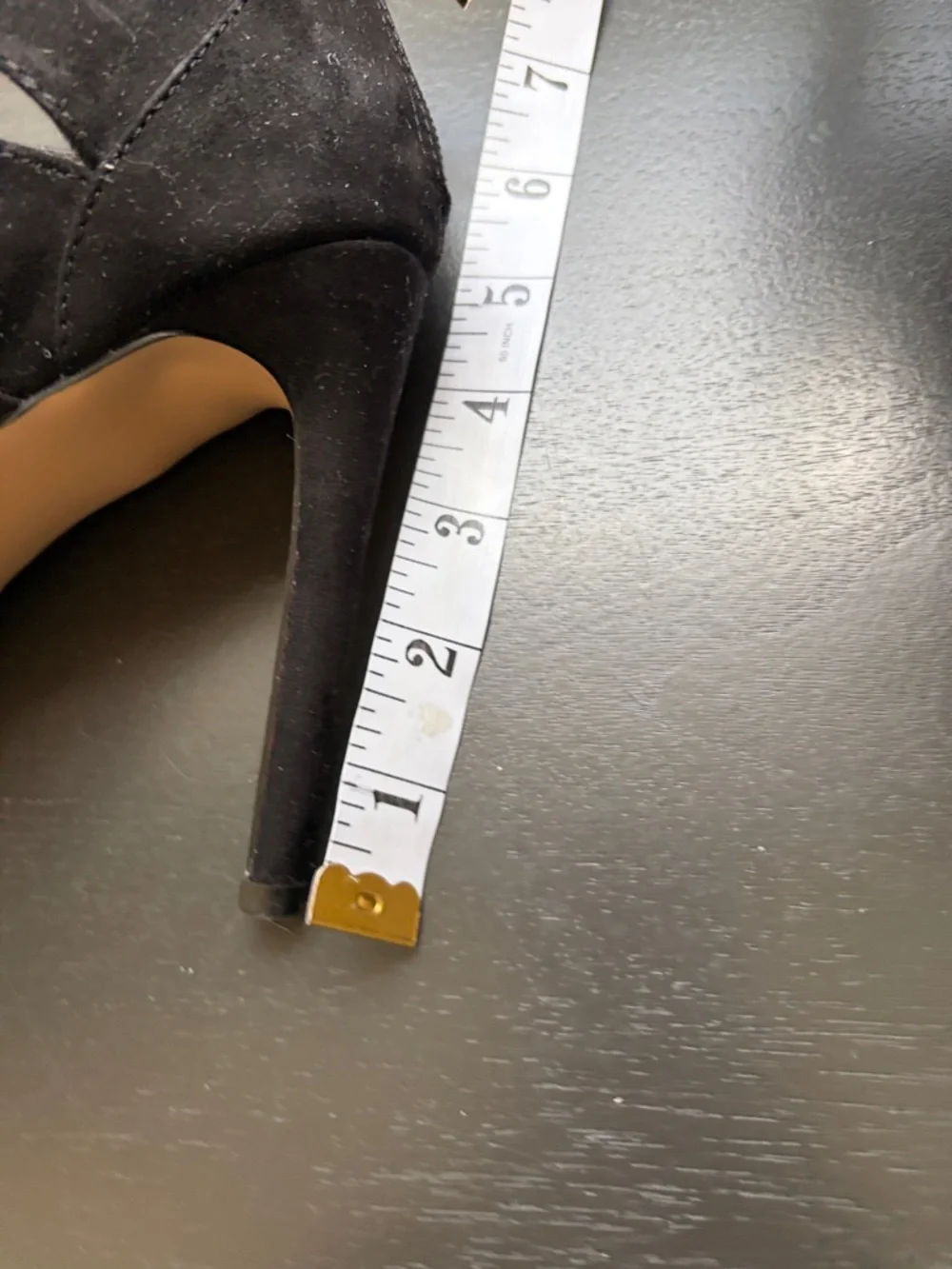 Madden Girl Black Lace-Up Cutout Stiletto Heels - Picture 7 of 7